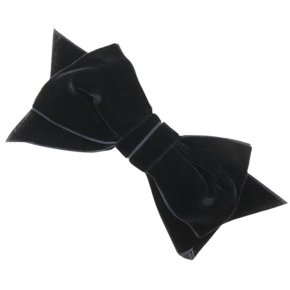 CHANEL ribbon Brooch Velor 17g Women